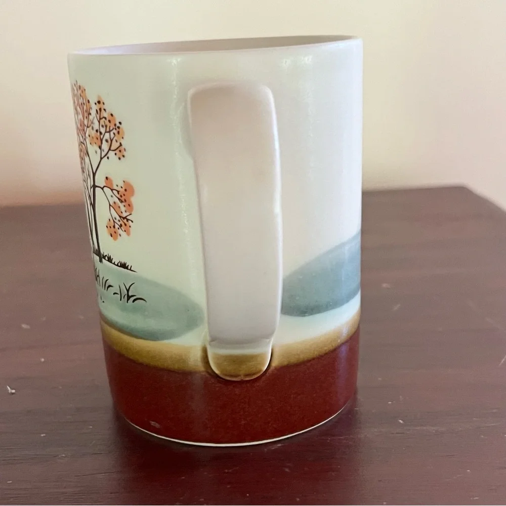 Vintage Horse Embossed Mug Otagiri? Japan? - Picture 5 of 8